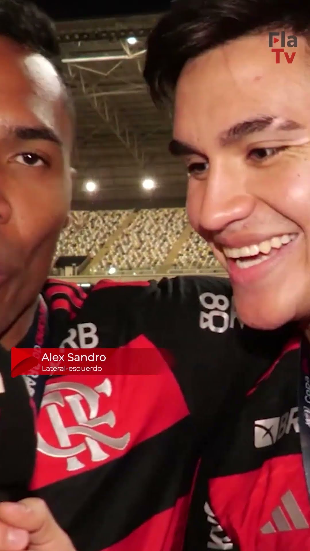 Charly Alcaraz é reforço da FlaTV nos Bastidores da vitória na decisão da Copa do Brasil 2024!