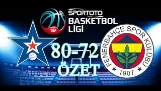 Anadolu Efes 80-72 Fenerbahçe Özet 11.06.2016
