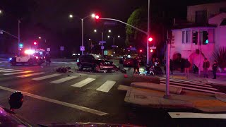 Raw Video: Scene of Fatal Motorcycle Crash In San Francisco Marina District