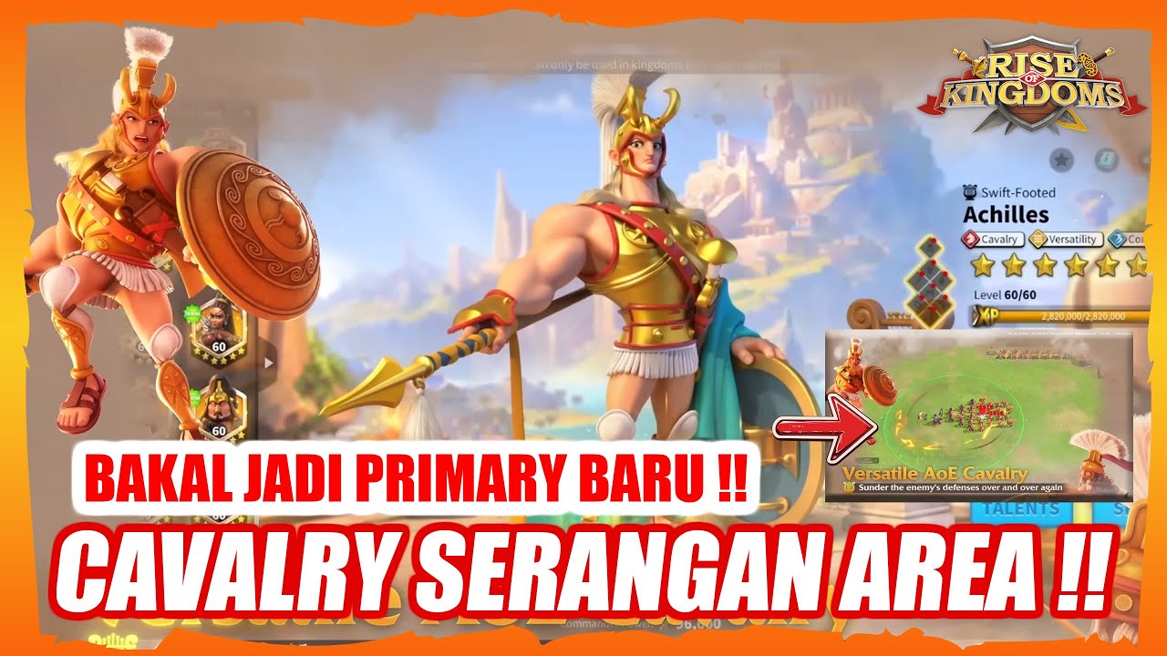 BAKAL JADI KOMANDAN TERKUAT CAVALRY !! ACHILLES & HECTOR NEW LEGENDARY ...