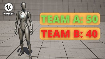 Hoe maak je een teamscoresysteem in Unreal Engine 5