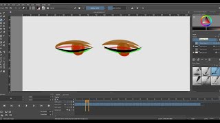 PRACTICING HOW TO ANIMATE BLINK IN KRITA (GETTING BETTER) ᕦ(ò_óˇ)ᕤ