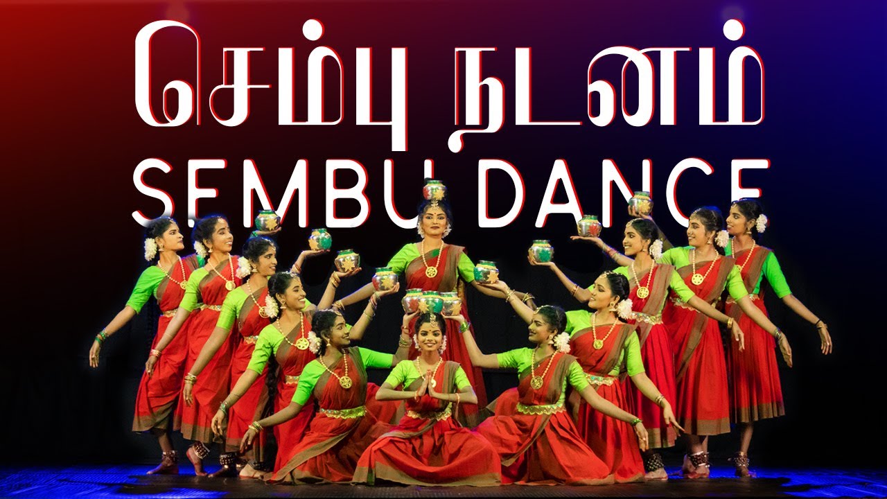         Sembu Dance   A Folk Number  Santhira Bharatha Kalalayam