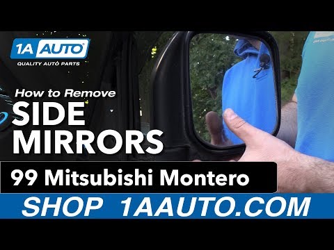 How to Replace Side Mirrors 92-99 Mitsubishi Montero