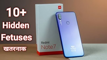 Redmi note 7 top 10 hidden features || Redmi note 7 tips & tricks in hindi.