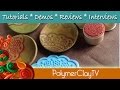 How to make a ring or trinket bowl easy tutorial from polymer clay