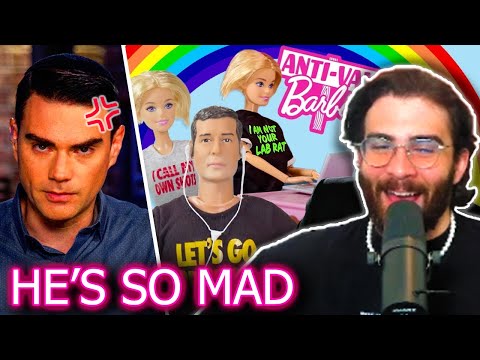 Thumbnail for HasanAbi Reacts To Ben Shapiro Angry At Anti-Vax Barbie