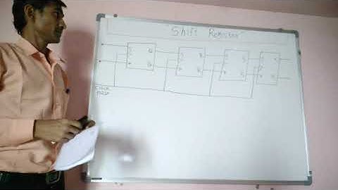 Shift Register - logic circuit - Electronics