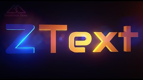 ZText - 3D text asset for Unreal Engine 4