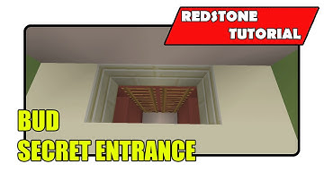 Simple BUD Secret Entrance (Minecraft Xbox TU24/CU12/PlayStation CL1.16)