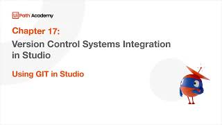 59a. Version Control Systems Integration in Studio - Using GIT in Studio