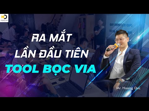 TOOL BỌC VIA LẦN ĐẦU TIÊN RA MẮT