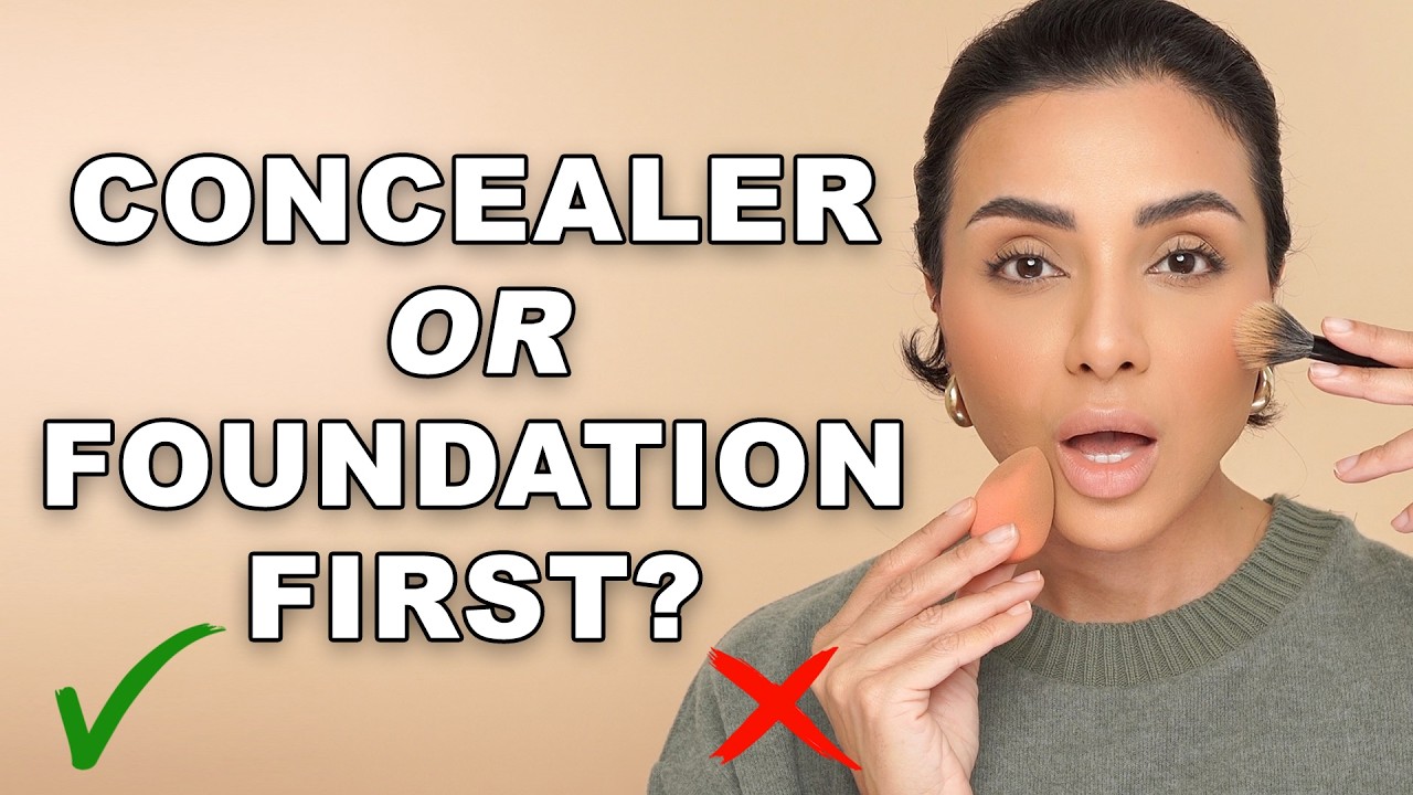Should You Apply Concealer Before or After Foundation | Nina Ubhi