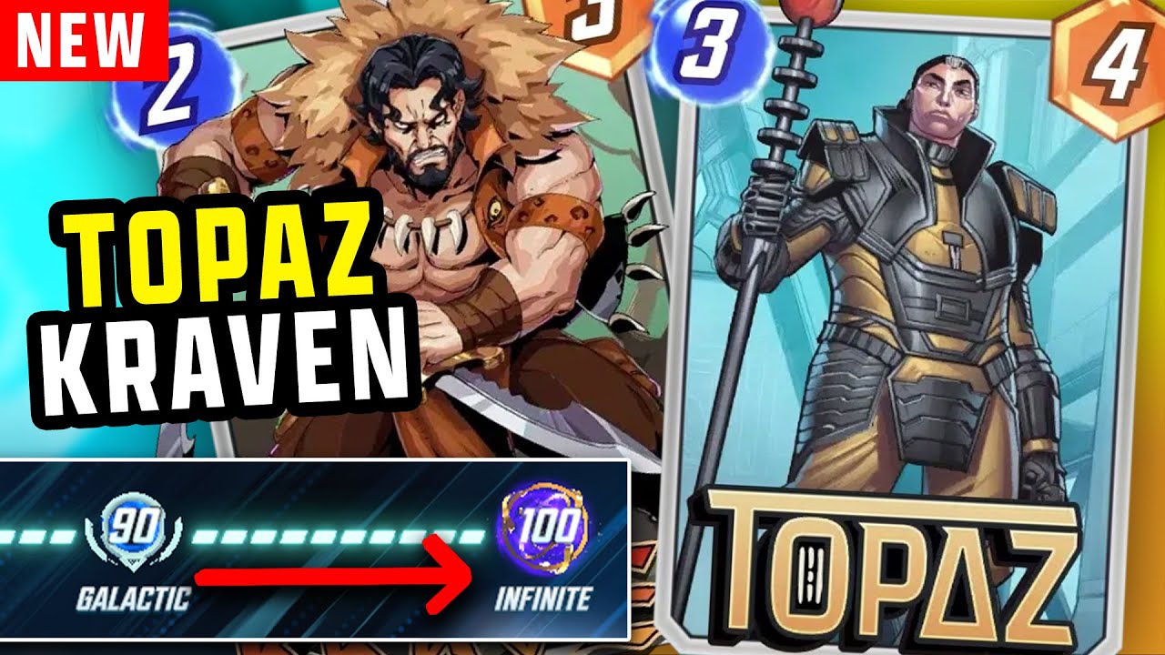 Is Topaz A Hit or Miss?? - Marvel Snap Gameplay - YouTube