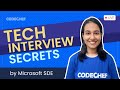 Tech interview secrets with microsoft sde 2  riya bansal  coding interview   codechef