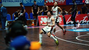 Trực Nhân bật god mode đối đầu Daquan Bracey | Game 1 Bán Kết VBA 2025  Saigon Heat@Hanoi Buffaloes