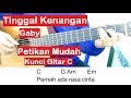 (Petikan) Gaby Tinggal Kenangan Kunci Gitar C Belajar Gitar Untuk Pemula