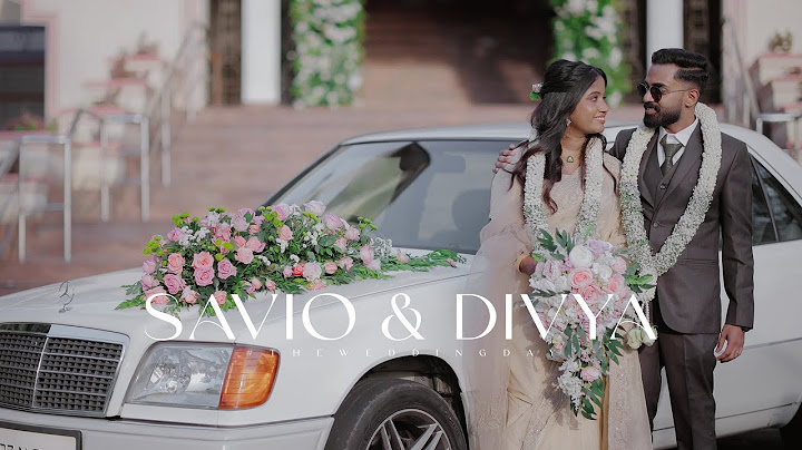 The REAL Reason Savio & Divya's Wedding Was SO PERFECT