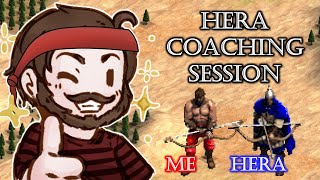 【AOE2】Getting Coaching from Hera As A 1300 ELO Player - Learning From The Best