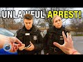 Shocking! Bad Cop Turns Headlight Stop Into Illegal Arrest | Corrupt Cops Caught