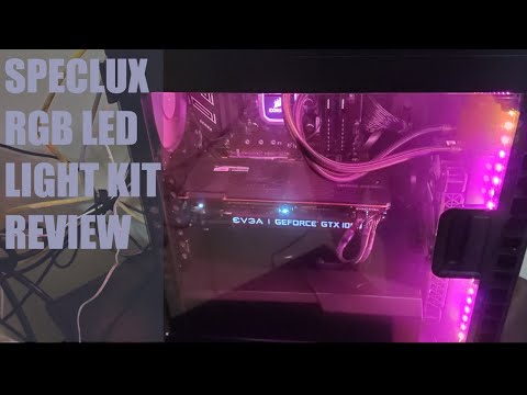 SPECLUX LED RGB PC Light [REVIEW] @Matt_Does_How_To