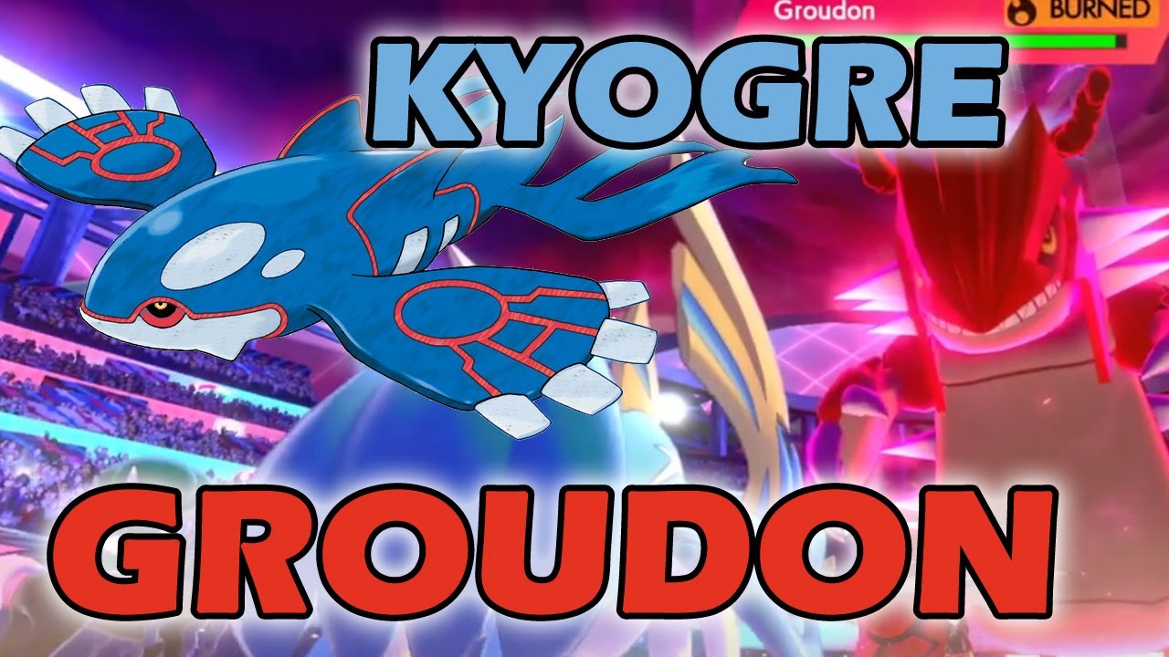 VS KYOGRE GROUDON TEAM VGC SERIES 13 Pokemon Sword and Shield