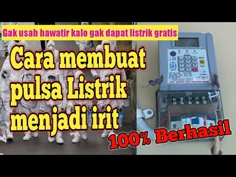 Belum Banyak Yang Tau Token/Pulsa Listrik Rp50.000 Gratis. 