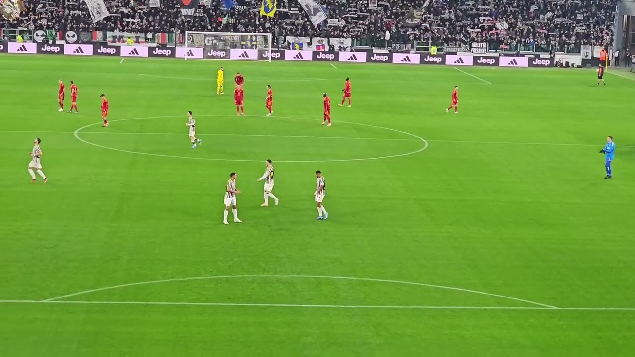 Juventus - Roma ( prepartita e inno ) 30/12/2023