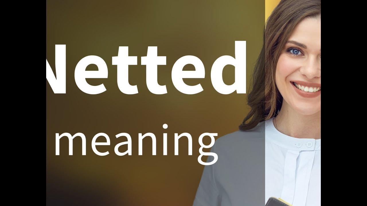 Netted what is NETTED definition YouTube