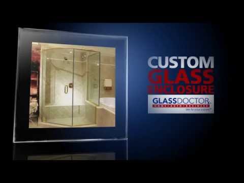 custom cut shower glass