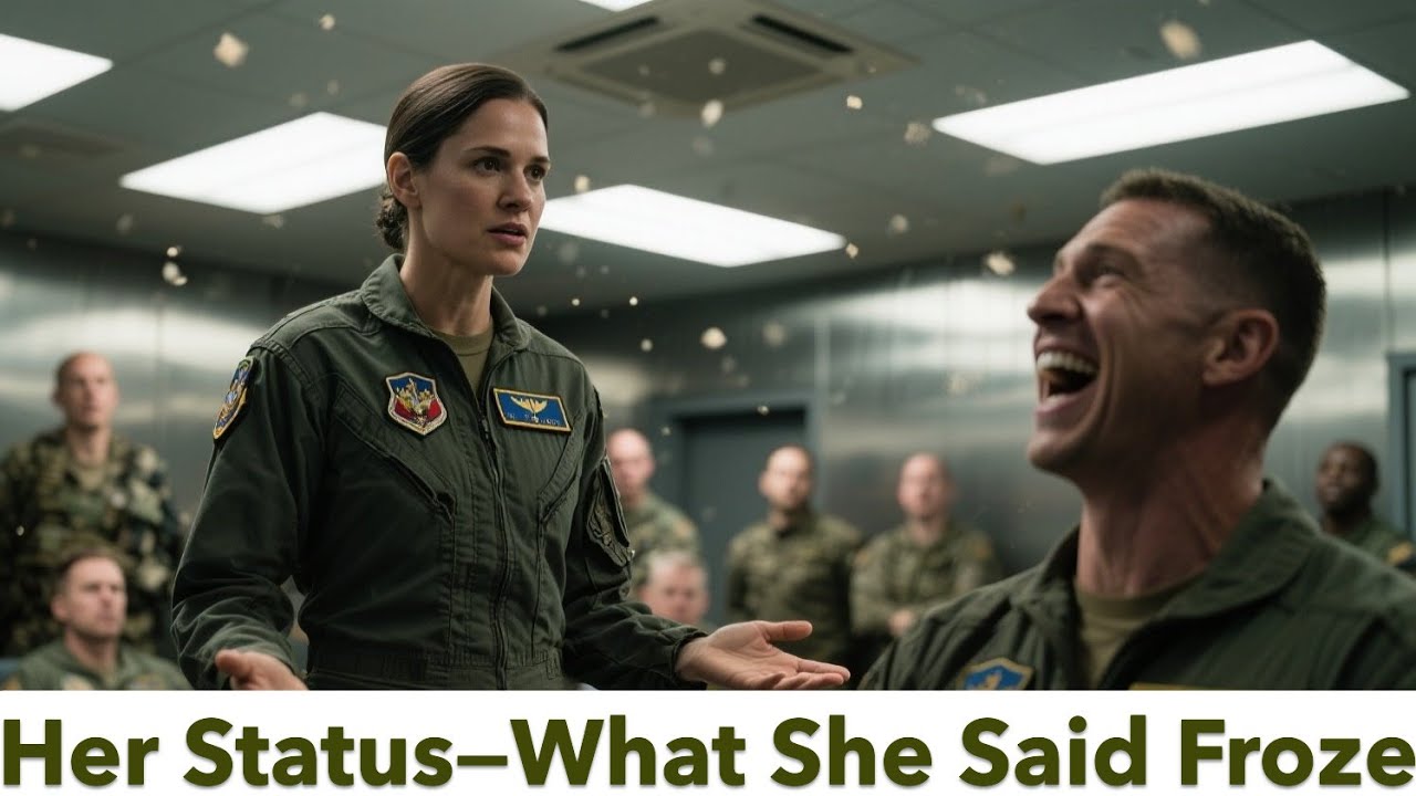 A SEAL Laughed at Her Status—What She Said Froze the Whole Room