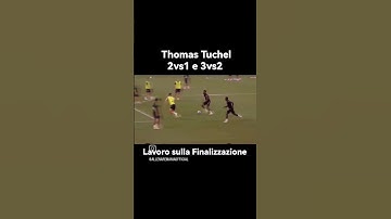 Masterclass Tuchel: 2 vs 1 and 3 vs 2 Finishing practice  #coach #tuchel