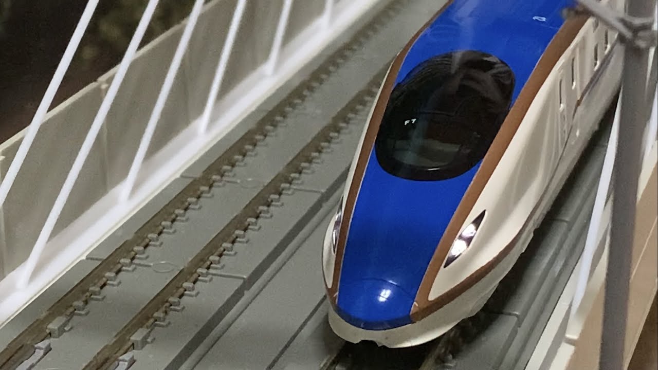 e7系新幹線　琴電 N gauge KATO E7 series Hokuriku Shinkansen Kagayaki basic