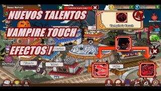 Nuevo Talento Vampire touch - Ninja legends