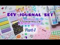 Part1diy journal kit at home  handmade journal set idea journalsupplies journalstationary