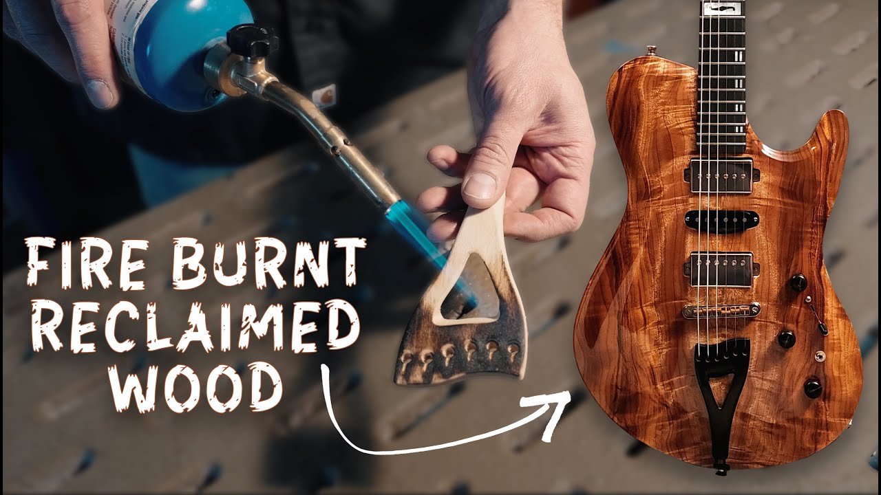 Guarda Modified Japanese Wood-Burning Technique Used In Custom Born Guitar su YouTube Guarda Modified Japanese Wood-Burning Technique Used In Custom Born Guitar su YouTube