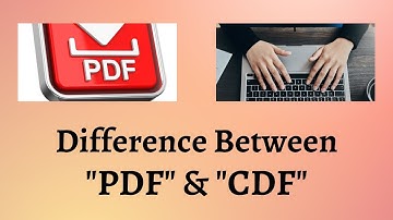 Difference Between PDF and CDF | The Battle of Statistics: PDF vs. CDF - Which One Holds the Key?