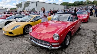 Brooklands Italian Car Day 2024. Surtees, Moss and Joe, the little racer.