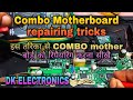 Combo motherboard of led lcd tv  repairing tricks  dk electronics