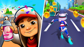 Subway Surfers VS Running Heroes Game , Subway Surfers New Update, Subway Surfers Youtube