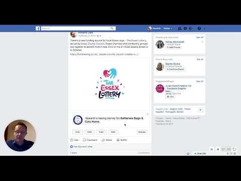 How to add a Donate button to one of your Facebook posts