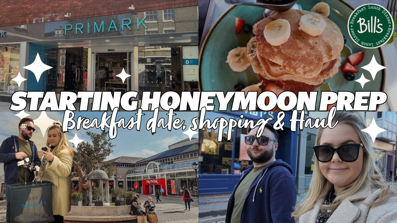 НАЧИНАЕМ ПОДГОТОВКУ К МЕДОВОМУ МЕСЯЦУ | Присоединяйтесь к нам на завтрак, шопинг и обзор покупок!