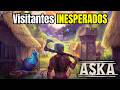 PRIMEROS Aldeanos, ATAQUES y Construcciones | ASKA Gameplay Parte 2