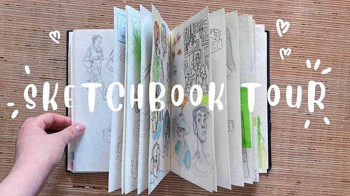 Sketchbook tour 2021-2022 | PIGGYSART