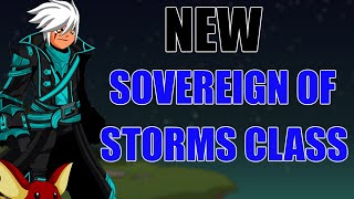 AQW New Sovereign of Storms Class!   How To Get It (Pre Requirements) |  Darkblood StormKing Scaled