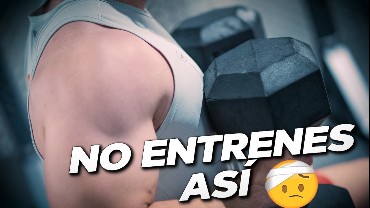 NO ENTRENES HOMBRO AS Error COMN en los GIMNASIOS