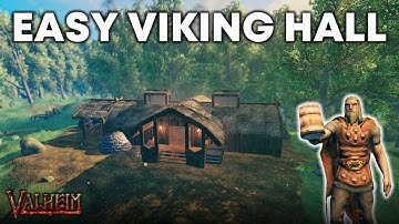 Viking Hall Build Tutorial | Valheim