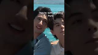 Paris weather is really amazing #ayden #elio #doublehelix #paris