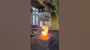 Hydraulic Open Die Forging Hammer and Forging Manipulator Joint Control Striking#forginghammer