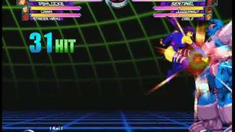 MvC2 - Psylocke